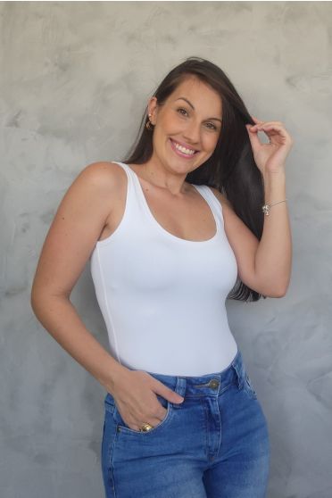 egata Basica Feminina Revanche Temel BRANCO