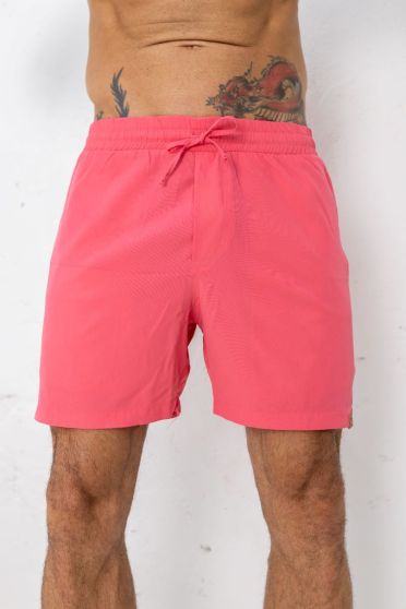 Bermuda D´Água Com Elastano Masculina Revanche Thoubal ROSA