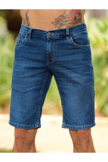 Bermuda Jeans Masculina Revanche Limache UNICA