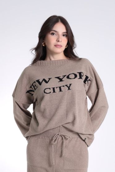Blusa De Tricot Feminino Revanche Kirsten CÁQUI
