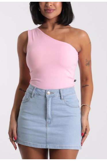 Blusa Regata Ombro Só Poliamida Revanche - BL.FEM.00246 ROSA