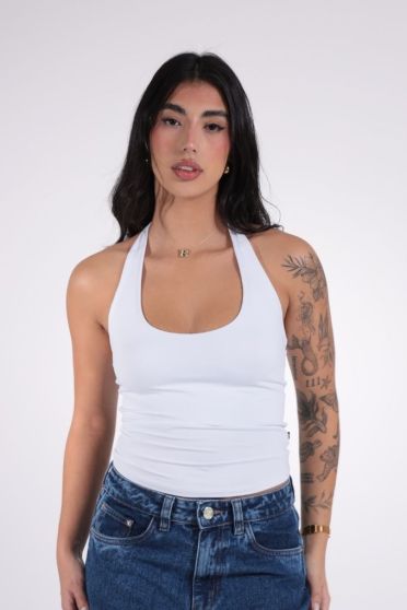 Blusa Fem Frente Unica Revanche-BL.FEM.00269 BRANCO