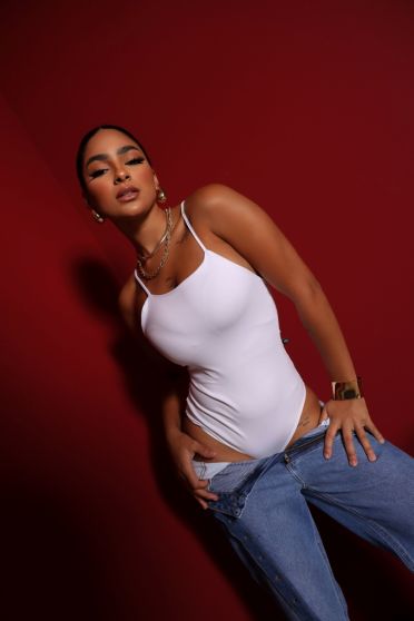 Body De Alcinha Básico  Feminino Revanche Marcelândia BRANCO
