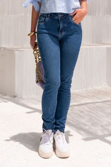 Calça Jeans Skinny Barra Normal Feminino Revanche Montserrat UNICA