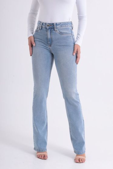 Calça Jeans Flare Atacado Feminino Revanche Bangladesh UNICA