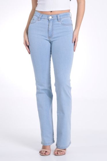 Cal&ccedil;a Jeans Flare Economic Feminina Revanche Abrera UNICA