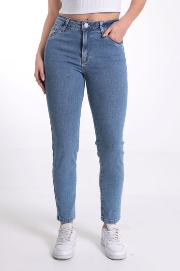 Cal&ccedil;a Reta Jeans Feminina Revanche Montmartre UNICA