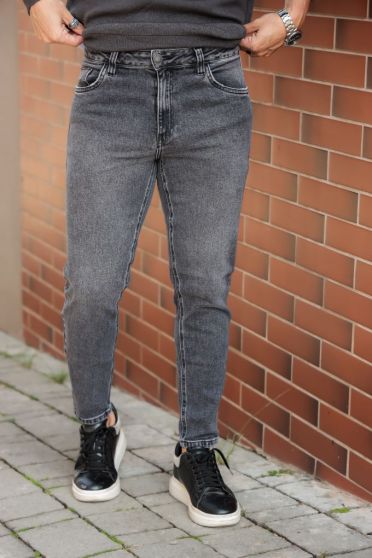 Calça Jeans Barrel Com Elastano Masculina Revanche Vertentes Unica
