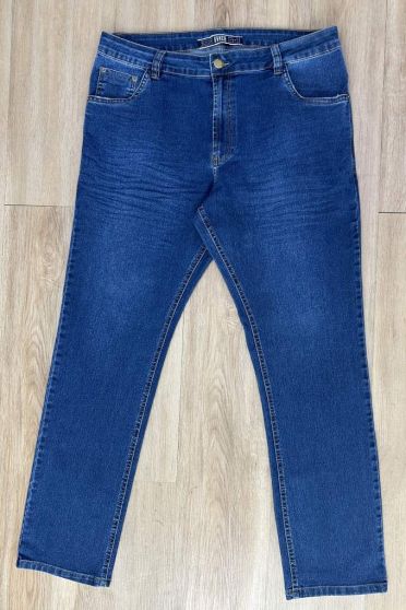Calça Jeans Reta Curvy Masculina Revanche Leópolis Azul