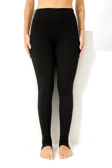 Calça Legging De Bandagem Com Pezinho Feminina Revanche Hawalli Preto PRETO