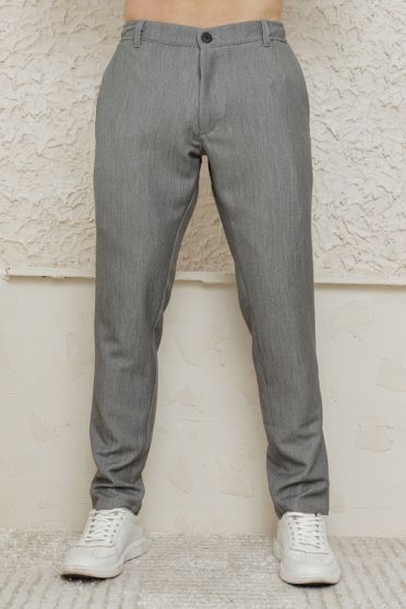 Calça Alfaiataria Executive Cut Masculina Revanche Amório CINZA