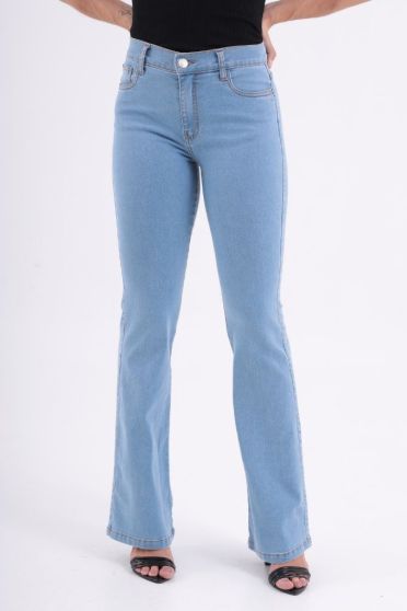 Calça Flare Jeans Feminina Revanche Lozna UNICA