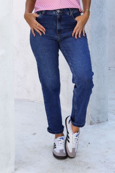 Calça Jeans Mom Feminino Revanche Aterno UNICA