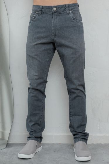 Calça Jeans Regular Barra Normal Masculina Revanche Pordônio UNICA