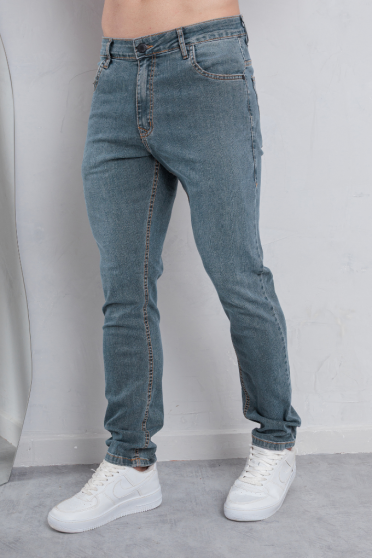 Calça Jeans Regular Barra Normal Masculina Revanche Túsculo UNICA