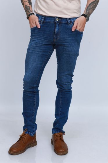 Calça Jeans Reta Cós Personalizado Masculino Revanche Asísio UNICA