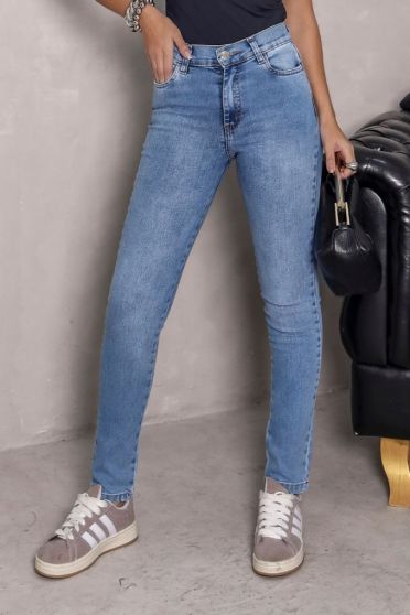 Calça Jeans Skinny Economic Feminino Revanche Satala UNICA