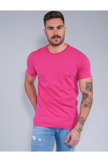 Camiseta Basica Masculino Revanche Foggia PINK ESCURO