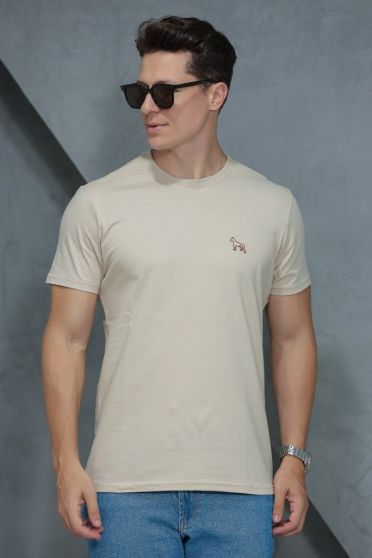 Camiseta Basica Masculino Revanche Foggia AREIA