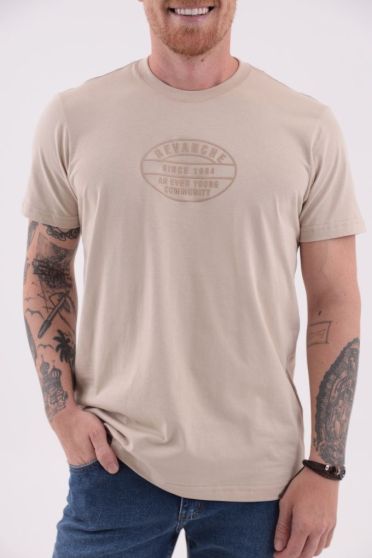 Camiseta Estampada Masculino Revanche Otomano AREIA