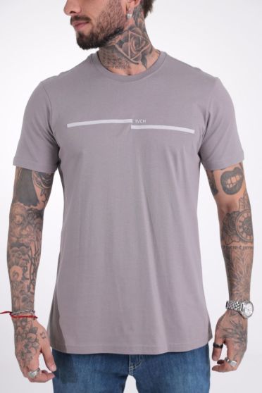 Camiseta Masculina Manga Curta Estampada Relevo Revanche Shibuya