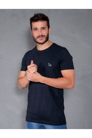 Camiseta Basica Masculino Revanche Foggia PRETO