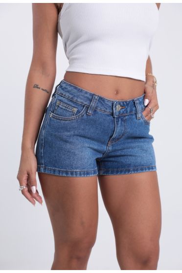 Shorts Jeans Cintura Baixa Revanche - SH.FEM.00136 AZUL