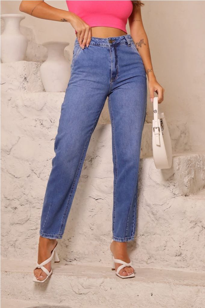 Cal a Jeans Mom Com Pence Feminina Revanche Crici ma UNICA